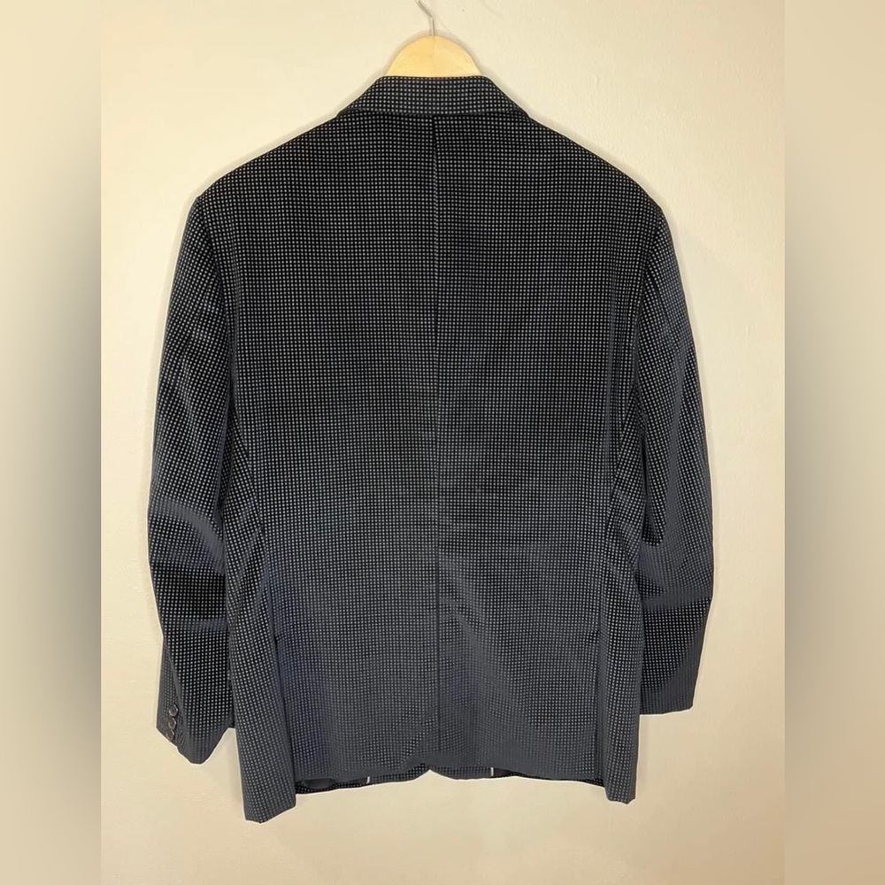 Versace Collection Men’s Suede Button Suit Jacket - Picture 6 of 13